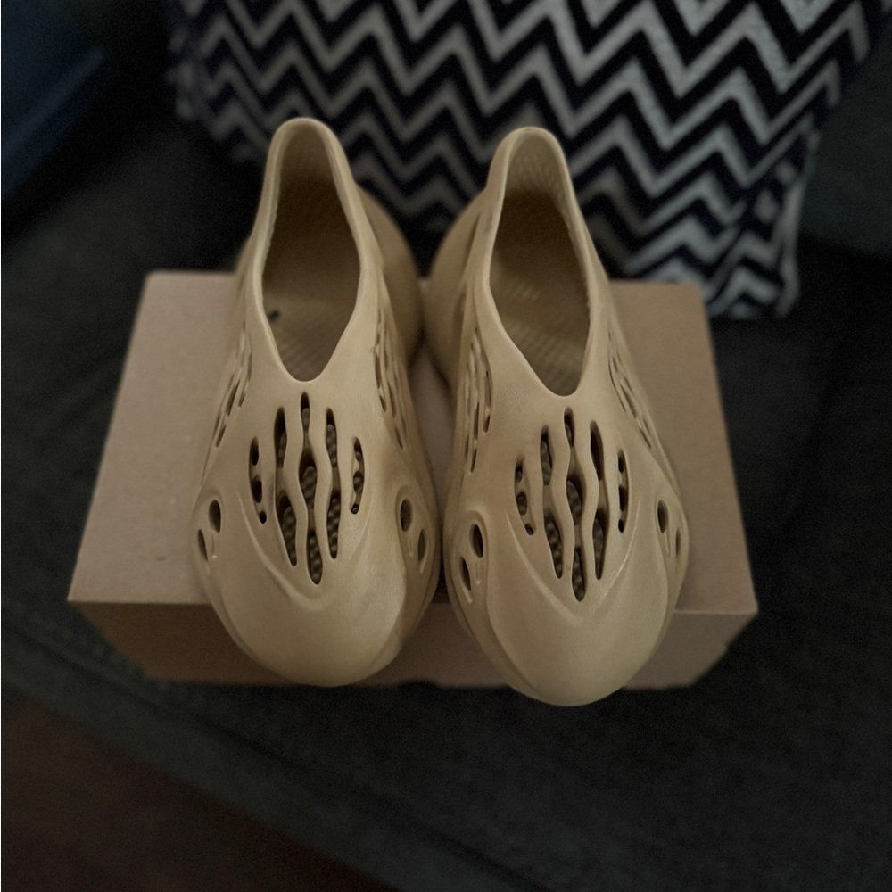 Tan Slip-On Foam Shoes